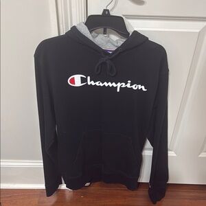 Champion Black Hoodie